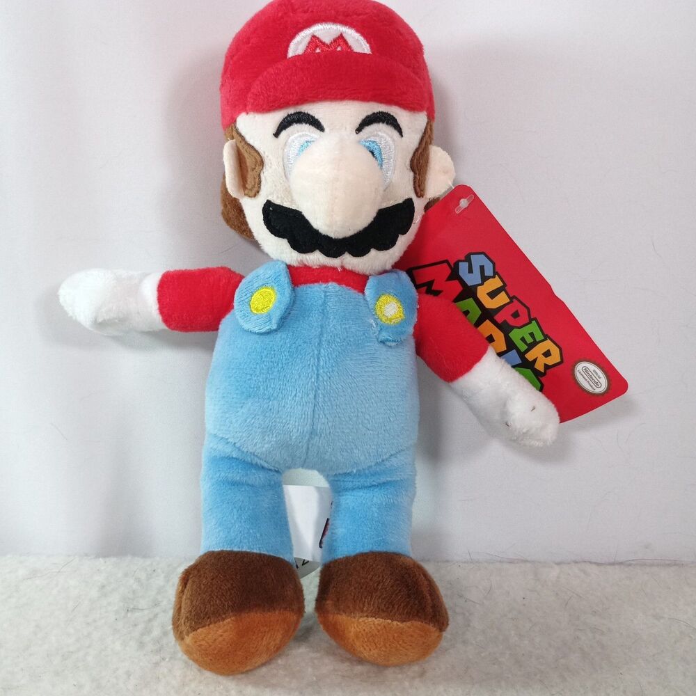 Super Mario Plush 9" Nintendo 2025 Good Stuff Mario Doll Toy NWT With Tag